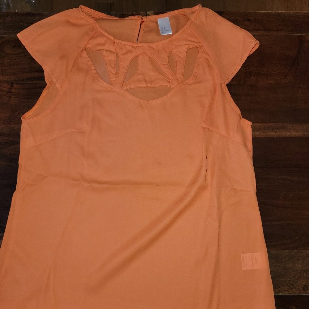 Orange Blouse